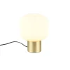 pöytävalaisin Diva E27 mattamessinki/valkoinen>Trio Lighting New