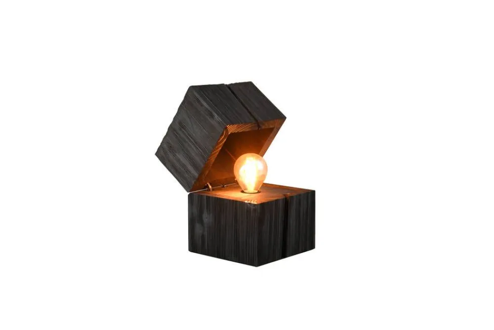 Trio Lighting Sisustusvalaisimet|pöytävalaisin Treasure E14 (sis.) musta