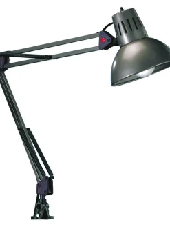pöytävalaisin Tajo E27 harmaa>Trio Lighting Outlet