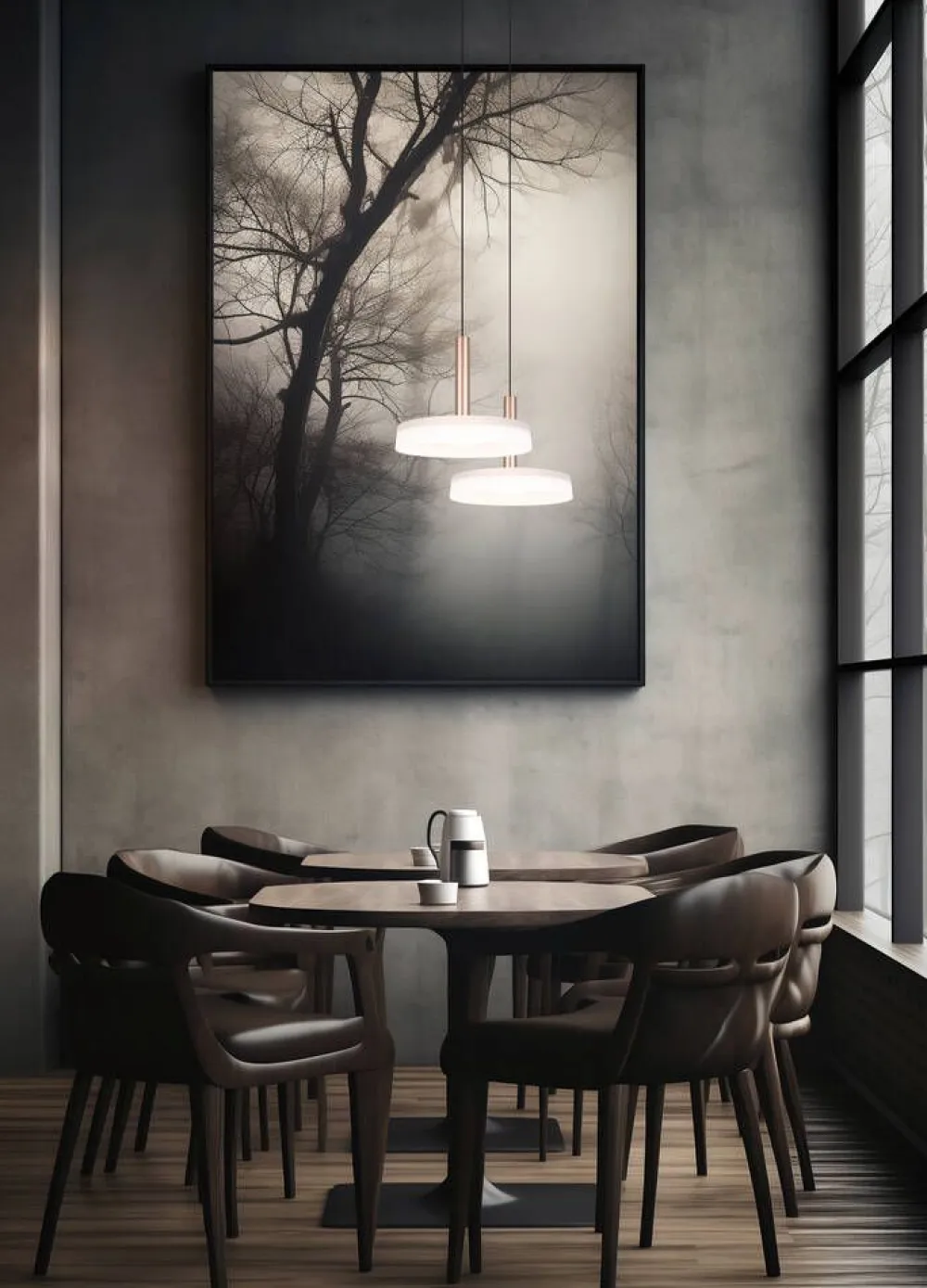 riippuvalaisin Celeste LED 1-os kahvinruskea>Trio Lighting Discount