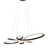 riippuvalaisin Fly LED mattamusta>Trio Lighting Clearance