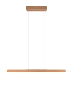Trio Lighting Sisustusvalaisimet|riippuvalaisin Helios LED 100 cm kahvinruskea