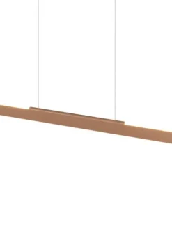 Trio Lighting Sisustusvalaisimet|riippuvalaisin Helios LED 100 cm kahvinruskea
