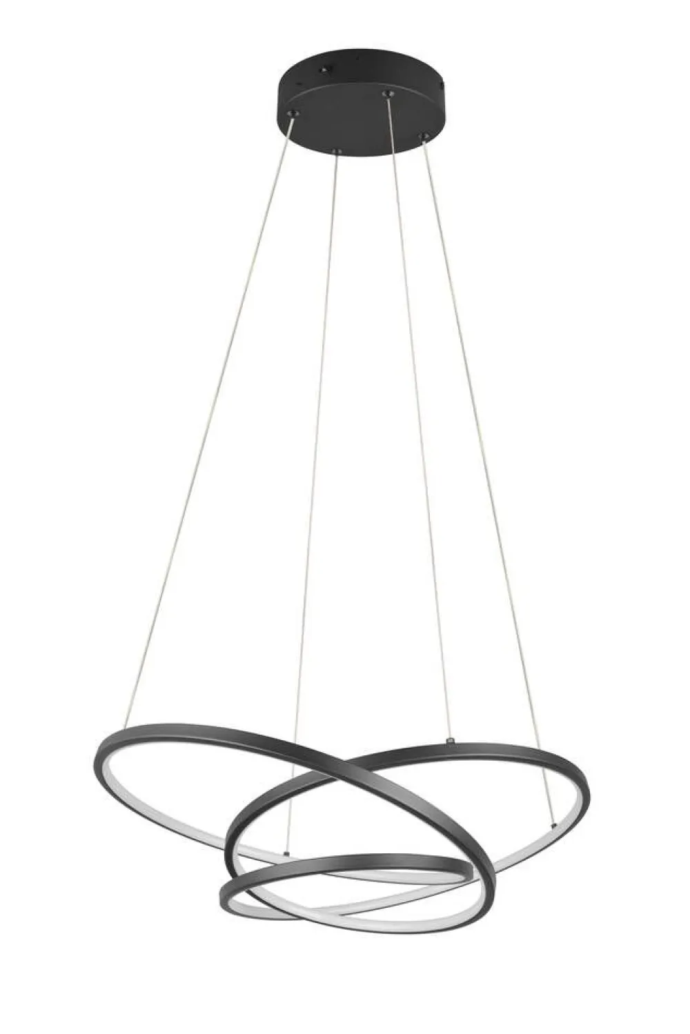 riippuvalaisin Darvin LED 64 cm mattamusta>Trio Lighting Discount