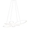 Trio Lighting Sisustusvalaisimet|riippuvalaisin Fly LED mattavalkoinen 4000K