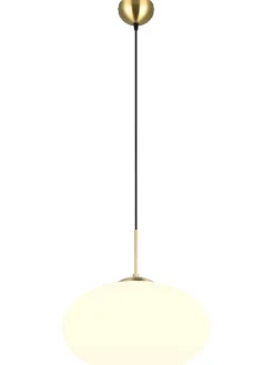 Trio Lighting Sisustusvalaisimet|riippuvalaisin Fomento 40 cm E27 mattamessinki