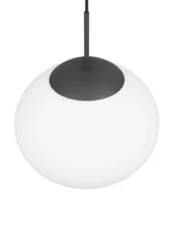 Trio Lighting Sisustusvalaisimet|riippuvalaisin Fomento 30 cm E27 mattamusta/va