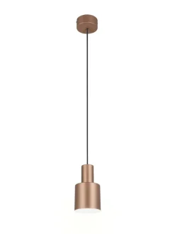 Trio Lighting Sisustusvalaisimet|riippuvalaisin Agudo 1-os E27 kahvinruskea