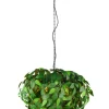 Trio Lighting Sisustusvalaisimet|riippuvalaisin Leavy 70 cm 4xE14 vihreä