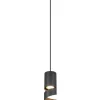 Trio Lighting Sisustusvalaisimet|riippuvalaisin Stream 1-os GU10 mattamusta