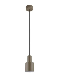 Trio Lighting Sisustusvalaisimet|riippuvalaisin Agudo 1-os E27 harmaanruskea