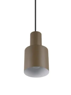 Trio Lighting Sisustusvalaisimet|riippuvalaisin Agudo 1-os E27 harmaanruskea