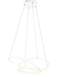 Trio Lighting Sisustusvalaisimet|riippuvalaisin Darvin LED 64 cm mattavalkoinen