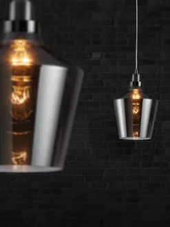 Trio Lighting Sisustusvalaisimet|riippuvalaisin Calais E27 savu