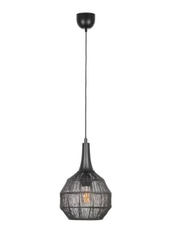 Trio Lighting Sisustusvalaisimet|riippuvalaisin Soraya 26 x 27 cm E27 mattamust