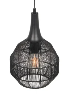 Trio Lighting Sisustusvalaisimet|riippuvalaisin Soraya 26 x 27 cm E27 mattamust