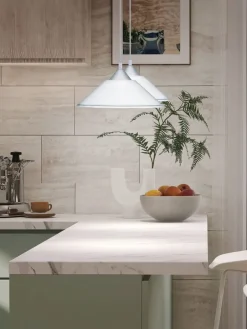 Trio Lighting Sisustusvalaisimet|riippuvalaisin Diego E27 valkoinen