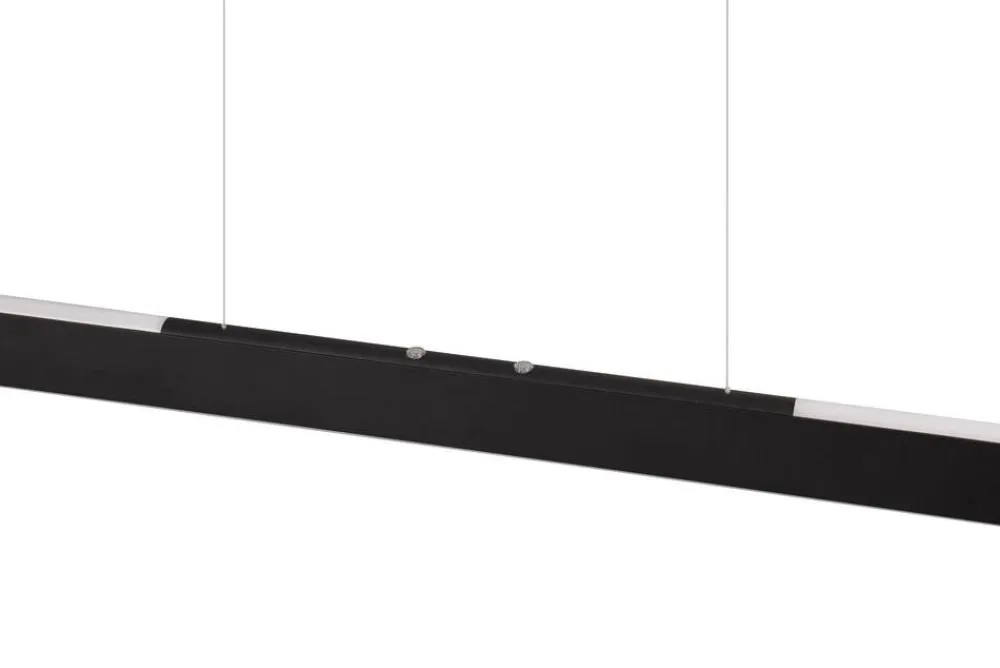 riippuvalaisin Helios LED 100 cm mattamusta>Trio Lighting New