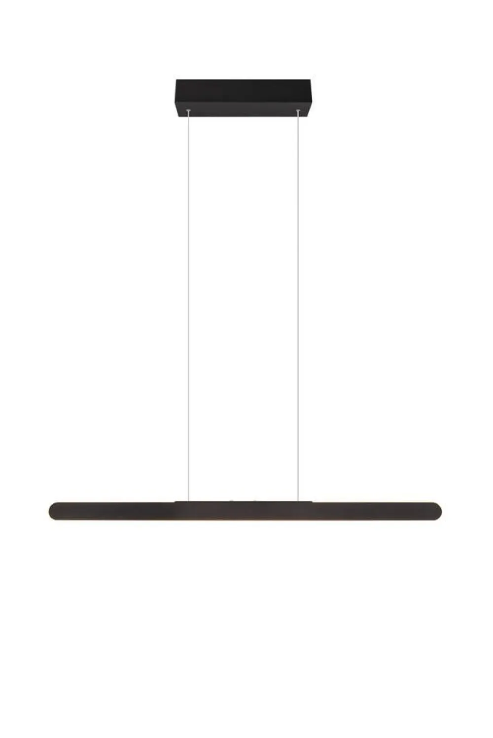 riippuvalaisin Helios LED 100 cm mattamusta>Trio Lighting New