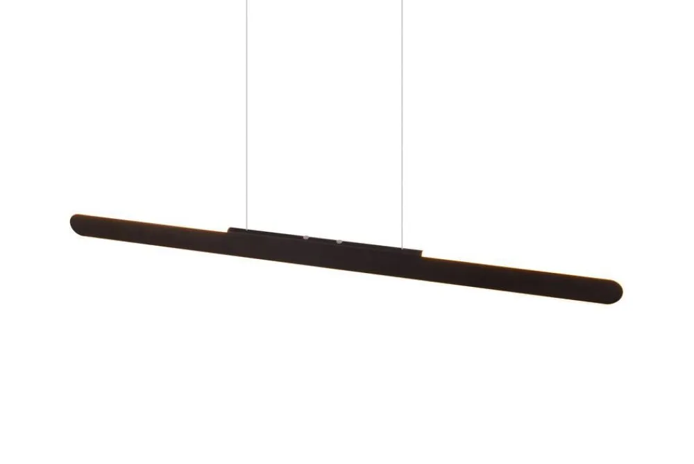 riippuvalaisin Helios LED 100 cm mattamusta>Trio Lighting New