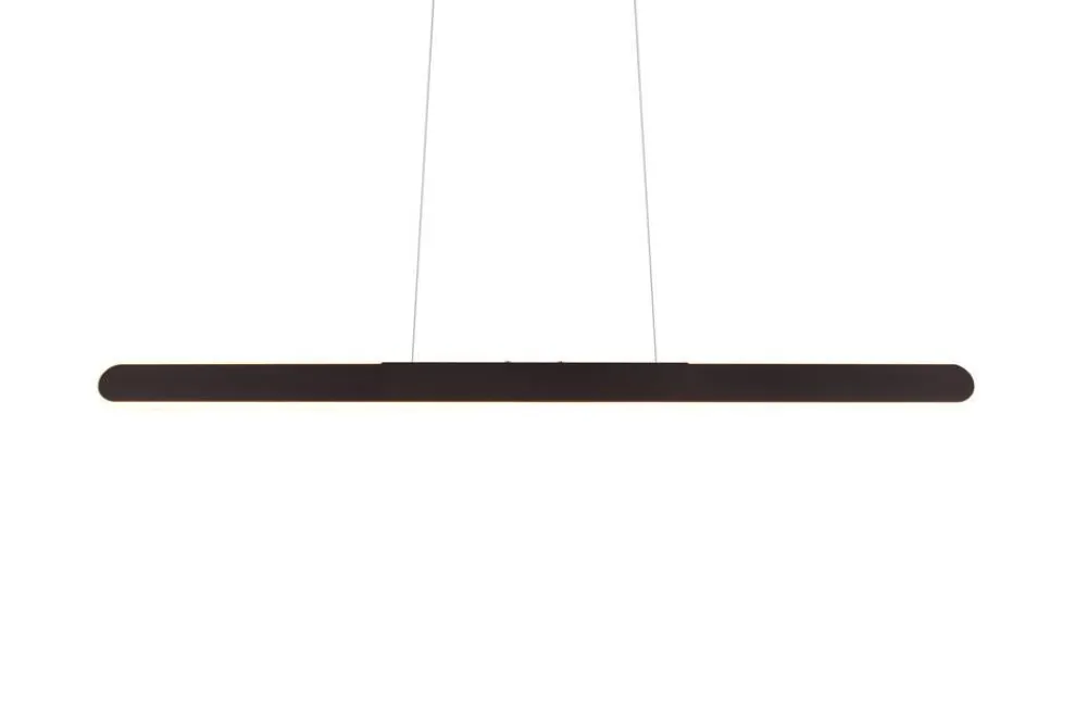 riippuvalaisin Helios LED 100 cm mattamusta>Trio Lighting New