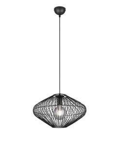 riippuvalaisin Cobain E27 mattamusta>Trio Lighting Sale