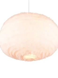 riippuvalaisin Furry 50 cm E27 hiekanvalkoinen><noscript><img width=