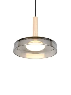 Trio Lighting Sisustusvalaisimet|riippuvalaisin Celeste LED 1-os mattamusta/kro
