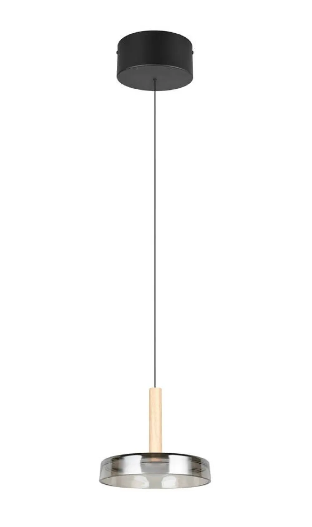 Trio Lighting Sisustusvalaisimet|riippuvalaisin Celeste LED 1-os mattamusta/kro
