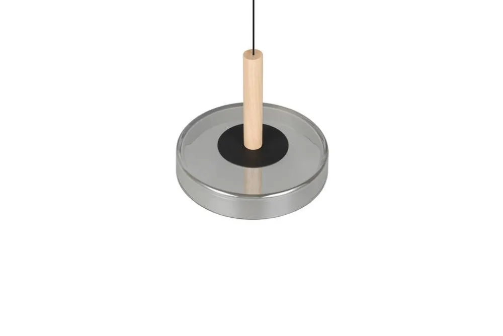 Trio Lighting Sisustusvalaisimet|riippuvalaisin Celeste LED 1-os mattamusta/kro