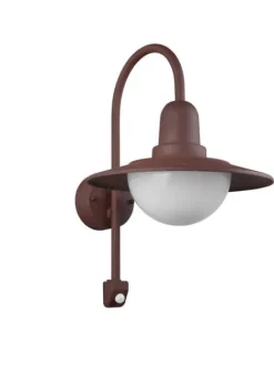 seinävalaisin Norman E27 rustiikki liiketunnis>Trio Lighting Clearance