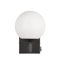 Trio Lighting Sisustusvalaisimet|seinävalaisin Kula H2O 1-os E14 mattamusta