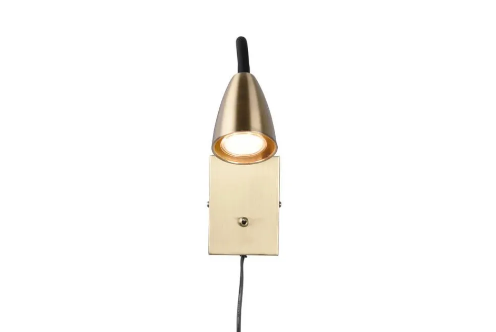 seinävalaisin Wanda GU10 mattamessinki>Trio Lighting Hot