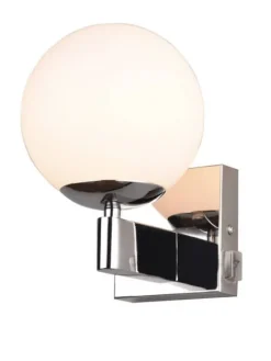 Trio Lighting Sisustusvalaisimet|seinävalaisin Kula H2O 1-os E14 kromi