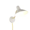 Trio Lighting Sisustusvalaisimet|seinävalaisin Traveller E27 lämmin harmaa/matt