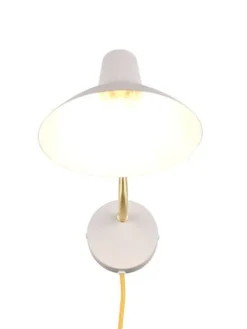 Trio Lighting Sisustusvalaisimet|seinävalaisin Traveller E27 lämmin harmaa/matt