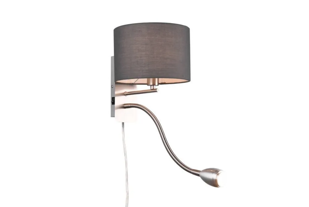 Trio Lighting Sisustusvalaisimet|seinävalaisin Hotel lukuvalolla E14 + LED harm