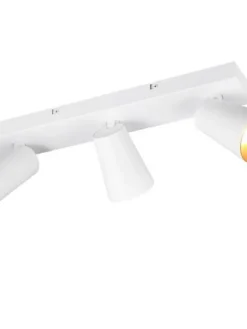 Trio Lighting Sisustusvalaisimet|spottivalaisin Sharp 3-os GU10 mattavalkoinen/