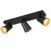 spottivalaisin Sharp 3-os GU10 mattamusta/kult>Trio Lighting Outlet