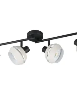 Trio Lighting Sisustusvalaisimet|spottivalaisin Isla 4-os E14 lämmin harmaa/mat