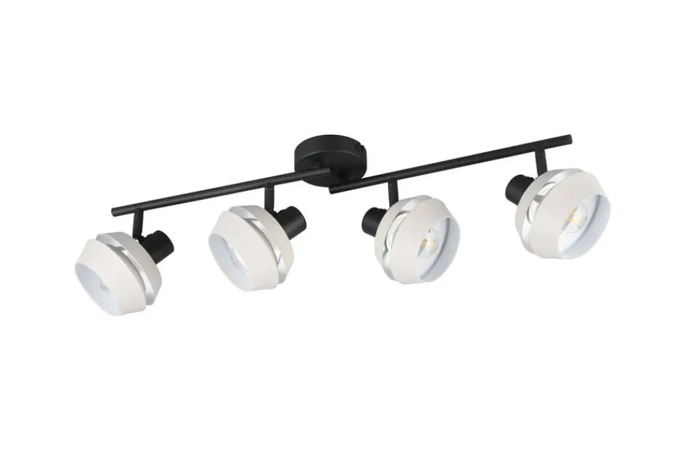 Trio Lighting Sisustusvalaisimet|spottivalaisin Isla 4-os E14 lämmin harmaa/mat