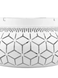 Trio Lighting Sisustusvalaisimet|tuuletinkattovalaisin Bidar 3xE27 mattavalkoin