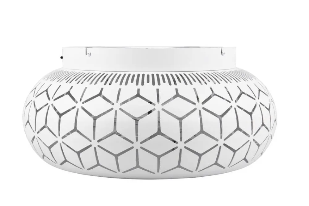 Trio Lighting Sisustusvalaisimet|tuuletinkattovalaisin Bidar 3xE27 mattavalkoin