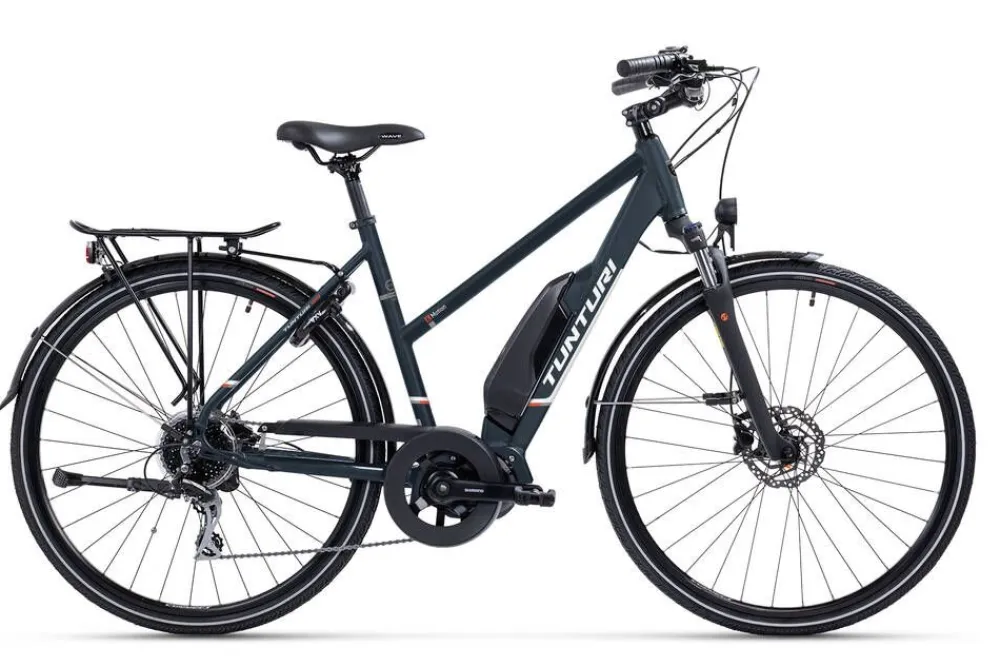 Tunturi Naisten Pyörät|sähköpyörä E-Motion 28'' 10v 53 cm sininen