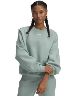Under Armour Fleecet, Colleget Ja Hupparit|college Rival Fleece os Crew W 348 Silica green