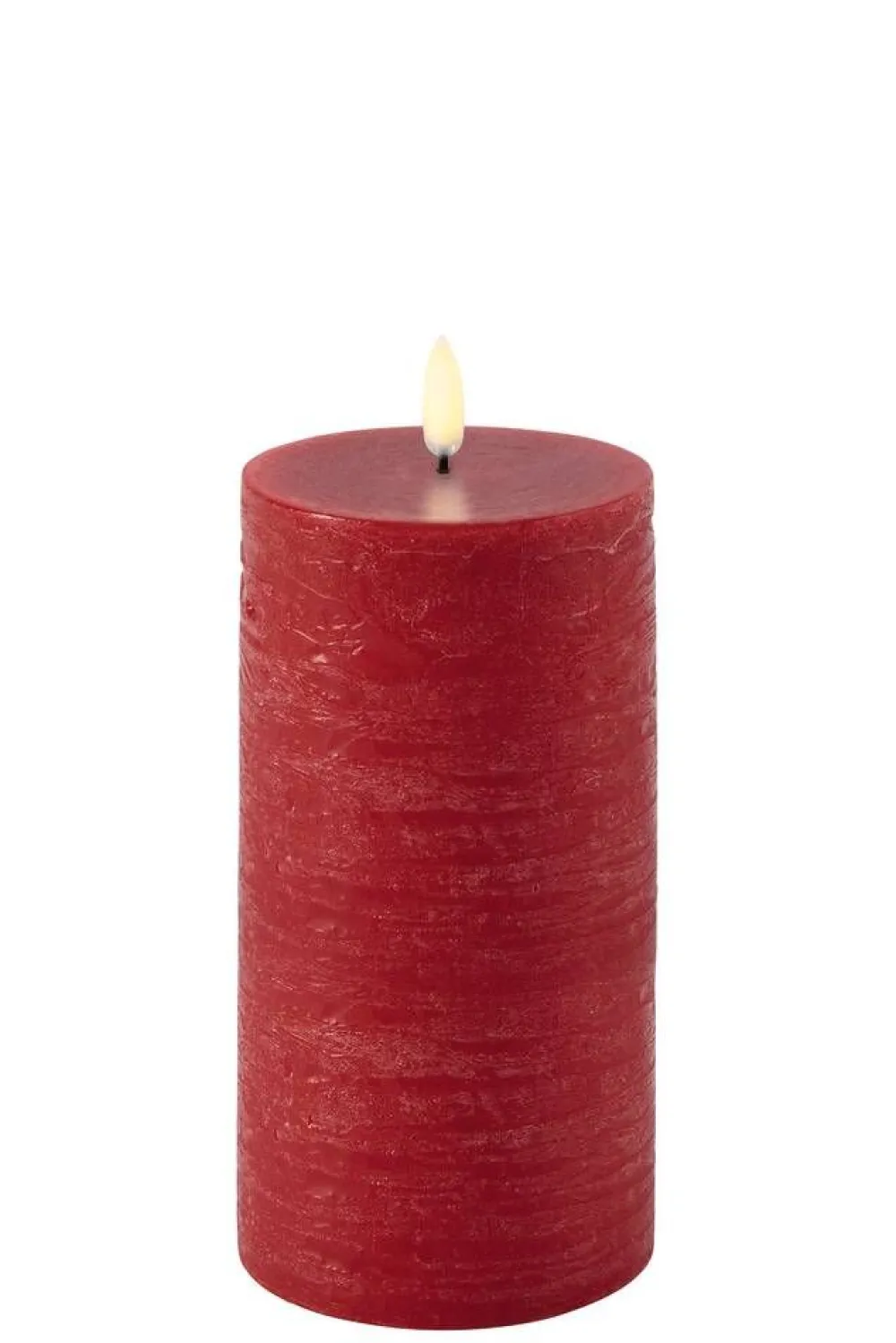 Uyuni Koriste- Ja Kausivalot|LED pöytäkynttilä 7,8x15 cm carmine red rustiikki
