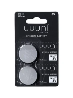 Uyuni Paristot|Lamput Ja Valaisintarvikkeet|paristo CR2477 3V 1000mAh 2 kpl/pkt