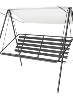 katosraudat ja valkoinen katos Retro keinuun>Varax Outlet