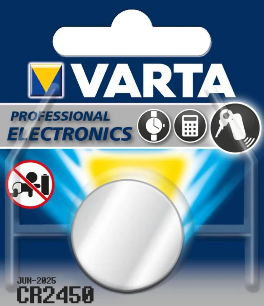 Varta Cr2450> Clearance