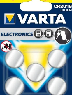 Paristot|Lamput Ja Valaisintarvikkeet|Varta Cr2016 5kpl
